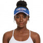Cape Verde 2026 Football Sun Visor Cap Come On Tubaroes Azuis