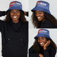 Cape Verde Football Bucket Hat Blue Sharks Make History