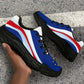 Cape Verde Football Chunky Sneakers Flag-Inspired Curve Style