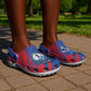 Cape Verde Football Clogs Shoes Blue Sharks - Pride of the Islands - African Pride