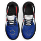 Cape Verde Football Clunky Sneakers Flag-Inspired Curve Style