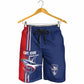 Cape Verde Football Pride Shorts for Men Tubaroes Azuis Champion - African Pride