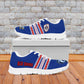 Cape Verde Football Sneakers Monster Blue Shark Striped Style
