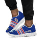 Cape Verde Football Sneakers Monster Blue Shark Striped Style
