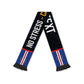 Cape Verde Goalkeeper Personalized Soccer Scarf 40 Years Old 27 Shots Zero Goals Vintage