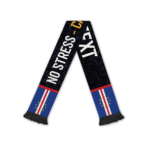 Cape Verde Goalkeeper Personalized Soccer Scarf 40 Years Old 27 Shots Zero Goals Vintage