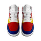 Cape Verde High Sneakers AJ1 Classic National Flag Style - African Pride