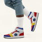 Cape Verde High Sneakers AJ1 Classic National Flag Style - African Pride