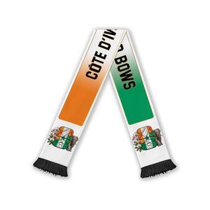 Cote d'Ivoire World Football 2026 Soccer Scarf Guided By Destiny