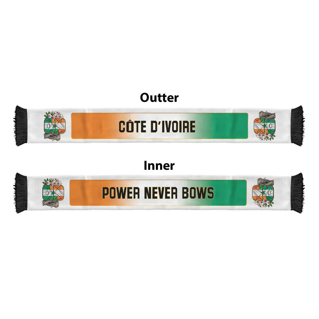 Cote d'Ivoire World Football 2026 Soccer Scarf Guided By Destiny
