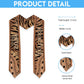Custom African Tiger Mix Dashiki Tribal Pattern Graduation Stole