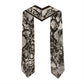 Custom African Wild Animal Skins Graduation Stole Snake and Crocodile Mix Skin