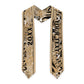 Custom African Wild Animal Skins Graduation Stole Zebra Tiger Leopard Mix Skin