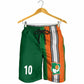 Custom Côte d'Ivoire National Football Shorts for Men Les Elephants-Sporty Stripes - African Pride