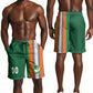 Custom Côte d'Ivoire National Football Shorts for Men Les Elephants-Sporty Stripes - African Pride