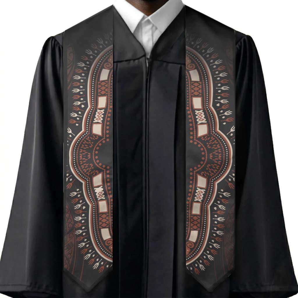 Polynesia Graduation Dashiki and Polynesian Pattern Graduation Stole Afro Pacific Culture ...
