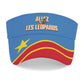 DR Congo 2026 Football Sun Visor Cap Allez Les Leopards