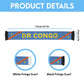 DR Congo Football 2026 Soccer Scarf Flag Style