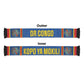 DR Congo Kopo ya Mokili Soccer Scarf Kuba Kingdom Pattern Edition