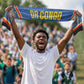 DR Congo Kopo ya Mokili Soccer Scarf Kuba Kingdom Pattern Edition