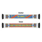 DR Congo World Football 2026 Soccer Scarf Power Never Bows
