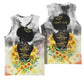 Vintage Flowers - I Am Black Queen Basketball Jersey - African Pride