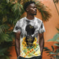 Vintage Flowers - I Am Black Queen T shirt