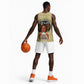 Personalized Black Girl African Basketball Jersey Never Underestimate A Book Lover - African Pride