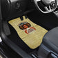 Personalized Black Girl African Car Mats Never Underestimate A Book Lover