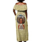 Personalized Black Girl African Off Shoulder Maxi Dress Never Underestimate A Book Lover