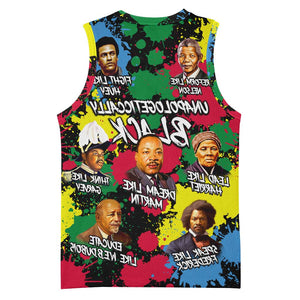 Unapologetically Black Basketball Jersey Civil Rights Leaders - African Pride