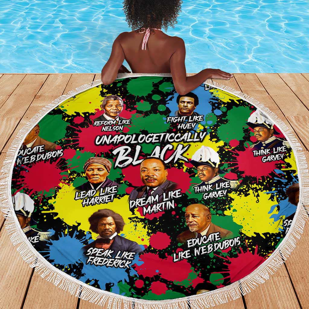 Unapologetically Black Beach Blanket Civil Rights Leaders