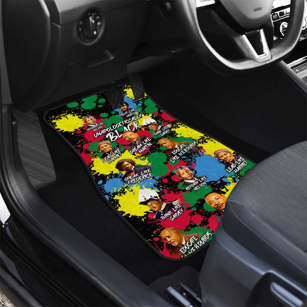 Unapologetically Black Car Mats Civil Rights Leaders