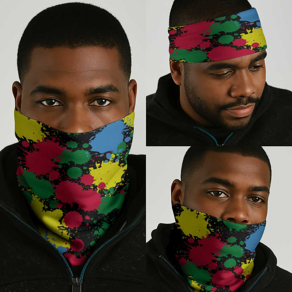 Unapologetically Black Neck Gaiter Civil Rights Leaders - African Pride