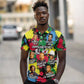 Unapologetically Black Polo Shirt Civil Rights Leaders