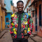 Unapologetically Black Sleeve Zip Bomber Jacket Civil Rights Leaders