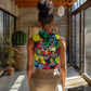Unapologetically Black Women Sleeveless Polo Shirt Civil Rights Leaders