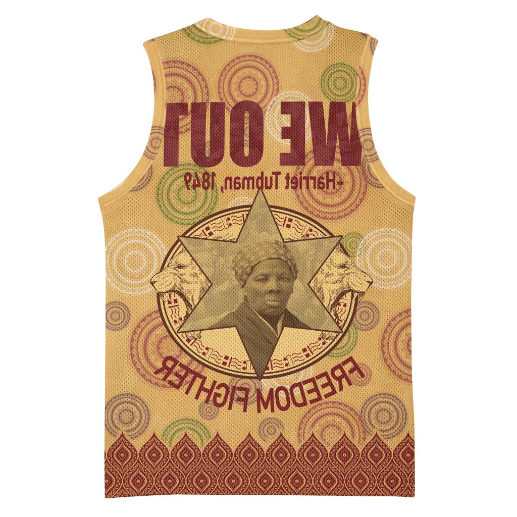 We Out 1849 African-American Basketball Jersey Harriet Tubman - African Pride