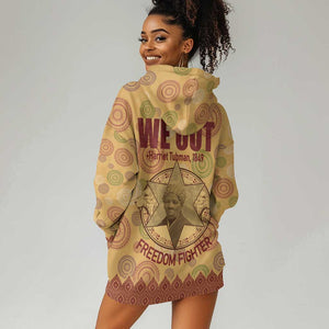 We Out 1849 African-American Hoodie Dress Harriet Tubman