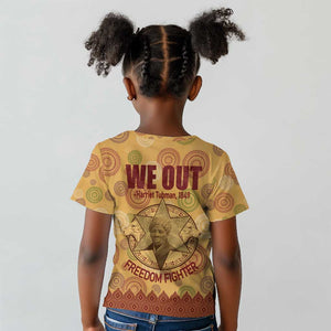 We Out 1849 African-American Kid T shirt Harriet Tubman