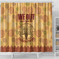 We Out 1849 African-American Shower Curtain Harriet Tubman