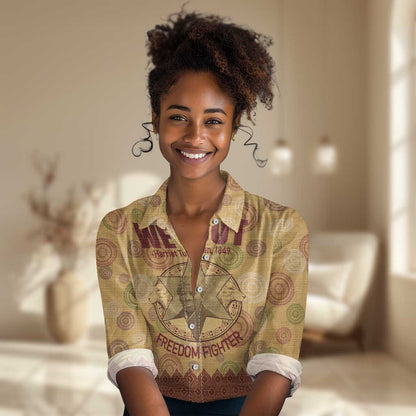 We Out 1849 African-American Women Casual Shirt Harriet Tubman DT02