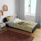 Personalized African Women Bedding Set Half Hood Half Holy