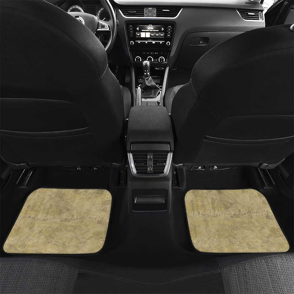 Personalized African Women Car Mats Half Hood Half Holy