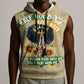 Personalized African Women Sleeveless Hoodie Half Hood Half Holy - African Pride