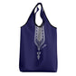 Printed Dashiki African Grocery Bag Blue