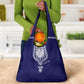 Printed Dashiki African Grocery Bag Blue