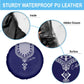Printed Dashiki African Spare Tire Cover Blue
