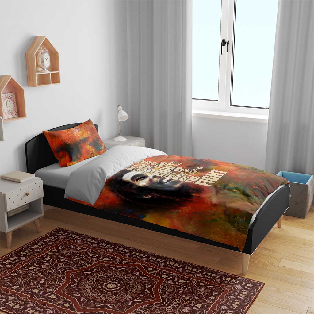 Reggae Legend Bob Bedding Set Retro Style