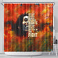 Reggae Legend Bob Shower Curtain Retro Style